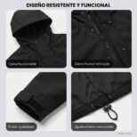 Chaqueta para Hombre Rompevientos Diseño Resistente y Super Funcional